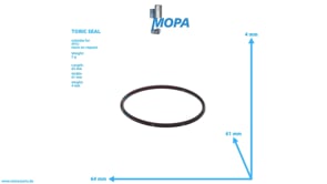 RUNDDICHTRING - 8590920060 passend für MTU Motoren