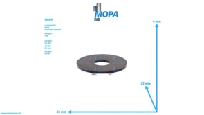 SHIM - 8690170160 suitable for MTU engines