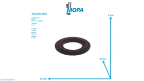SEALING RING - 8691710010 suitable for MTU engines