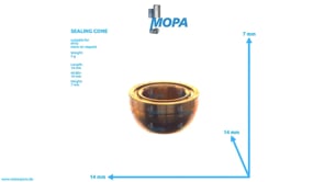SEALING CONE - 915005008003 suitable for MTU engines SEALING CONE - 915005008003 suitable for MTU engines