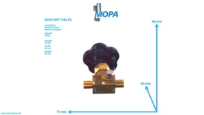 SHUT-OFF VALVE - 01173077 suitable for MWM & Deutz engines