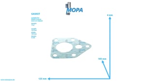 GASKET - 12019851 suitable for MWM & Deutz engines