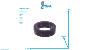 SEALING RING - 471956 suitable for Volvo/Volvo Penta engines