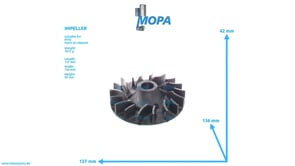 FLUEGELRAD - 5582040206 passend für MTU Motoren
