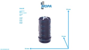 VALVE - 0000745884 suitable for MTU engines