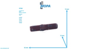 STUD - 000835010062 suitable for MTU engines