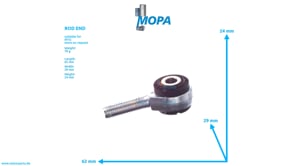 GELENKKOPF - 0019960040 passend für MTU Motoren