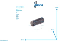GROOVED PIN - 01104293 suitable for Deutz engines