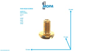 PAN-HEAD SCREW - 01105677 suitable for MWM & Deutz engines PAN-HEAD SCREW - 01105677 suitable for MWM & Deutz engines