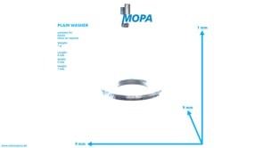 PLAIN WASHER - 01122121 suitable for Deutz engines
