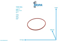 TORIC SEAL - 01153944 suitable for Deutz engines