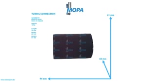 TUBING CONNECTION - 01154139 suitable for MWM & Deutz engines