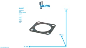 GASKET - 01157753 suitable for Deutz engines