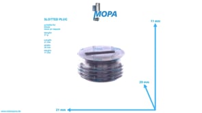 SCHLITZSTOPFEN - 01165789 passend für Deutz Motoren
