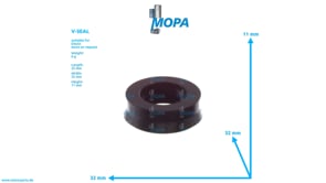 V-SEAL - 01172369 suitable for Deutz engines