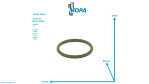 RUNDDICHTRING - 01178326 passend für MWM & Deutz Motoren RUNDDICHTRING - 01178326 passend für MWM & Deutz Motoren