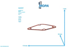 GASKET - 02111614 suitable for Deutz engines