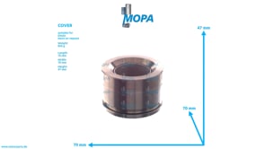 COVER - 02149023 suitable for Deutz engines