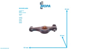 ROCKER ARM - 02236736 suitable for Deutz engines