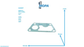 GASKET - 04002409 suitable for MWM & Deutz engines