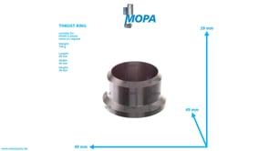THRUST RING - 04003710 suitable for MWM & Deutz engines THRUST RING - 04003710 suitable for MWM & Deutz engines