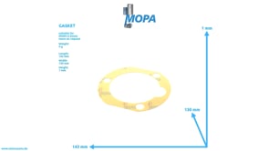 GASKET - 04061007 suitable for MWM & Deutz engines