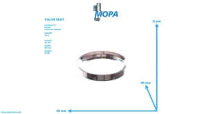 VALVE SEAT - 04226563 suitable for Deutz engines