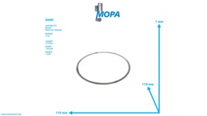 SHIM - 04231433 suitable for Deutz engines