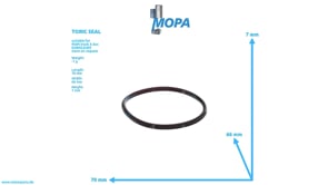 TORIC SEAL - 06569390094 suitable for MAN D engines