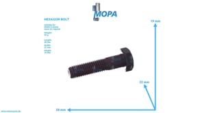HEXAGON BOLT - 09960316 suitable for MWM & Deutz engines
