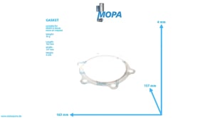GASKET - 12029566 suitable for MWM & Deutz engines