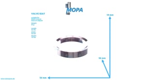 VALVE SEAT - 12030155 suitable for MWM & Deutz engines