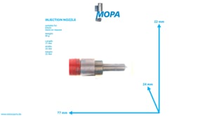 INJECTION NOZZLE - 12152948 suitable for Deutz engines