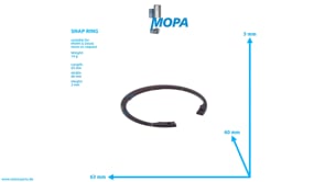 SPRENGRING - 12156370 passend für MWM & Deutz Motoren