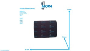 TUBING CONNECTION - 12161876 suitable for MWM & Deutz engines TUBING CONNECTION - 12161876 suitable for MWM & Deutz engines