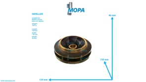IMPELLER - 12171177 suitable for MWM & Deutz engines