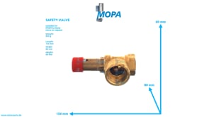 SAFETY VALVE - 12403084 suitable for MWM & Deutz engines