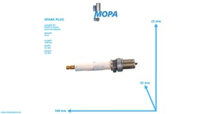 SPARK PLUG - 12420480 suitable for MWM & Deutz engines