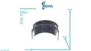PLEUELLAGERPAAR - 20586602 passend für Volvo/Volvo Penta Motoren