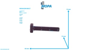 SECHSKANTSCHRAUBE - 304017008085 passend für MTU Motoren SECHSKANTSCHRAUBE - 304017008085 passend für MTU Motoren