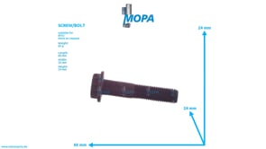 SCREW/BOLT - 4239900004 suitable for MTU engines