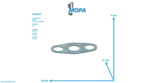 GASKET - 4471870180 suitable for MTU engines
