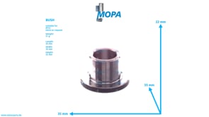 BUSH - 5062370350 suitable for MTU engines
