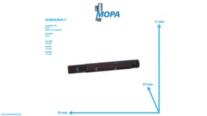 SCREW/BOLT - 5379900005 suitable for MTU engines