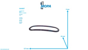 GASKET - 5502032080 suitable for MTU engines GASKET - 5502032080 suitable for MTU engines
