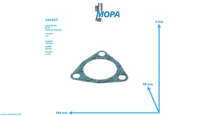 GASKET - 5562030880 suitable for MTU engines