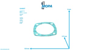 GASKET - 5592010180 suitable for MTU engines