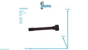 STRESS BOLT - 5849900119 suitable for MTU engines
