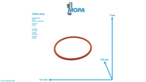 TORIC SEAL - 700429110000 suitable for MTU engines TORIC SEAL - 700429110000 suitable for MTU engines