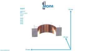 SHAFT - 8690740209 suitable for MTU engines